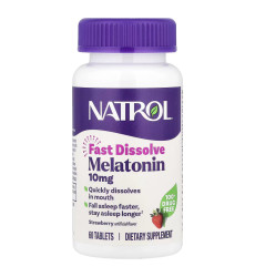 Fast Dissolve Melatonin 10mg - 60 tabs