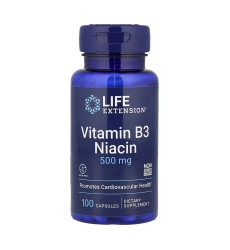 Vitamin B3 Niacin 500 mg - 100 caps