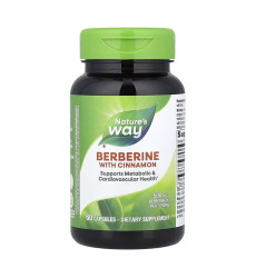 Berberine with Cinnamon - 60 vcaps