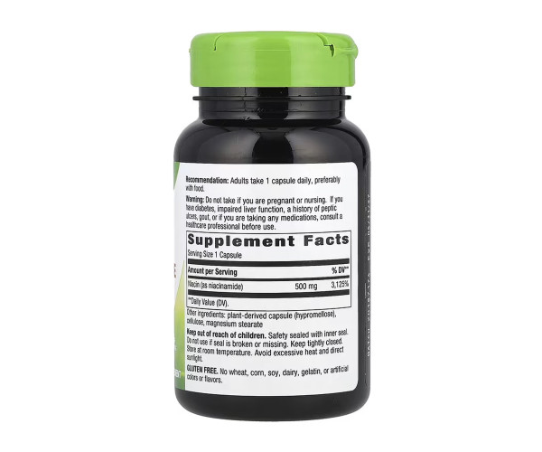 Niacinamide 500 mg - 100 caps