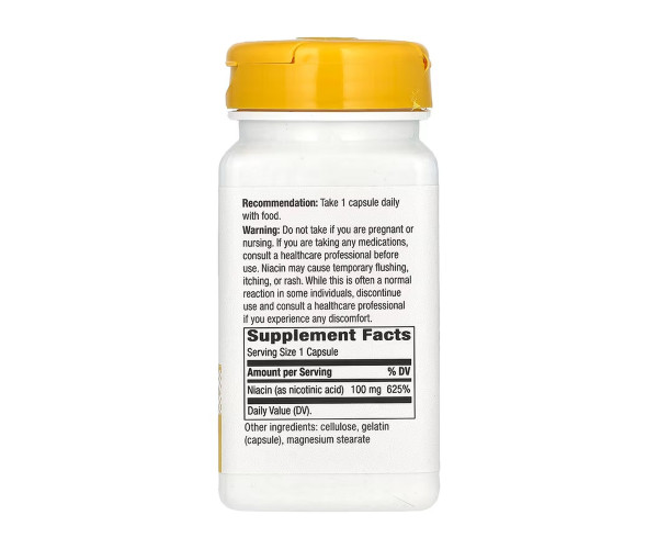 Niacin 100 mg - 100 caps