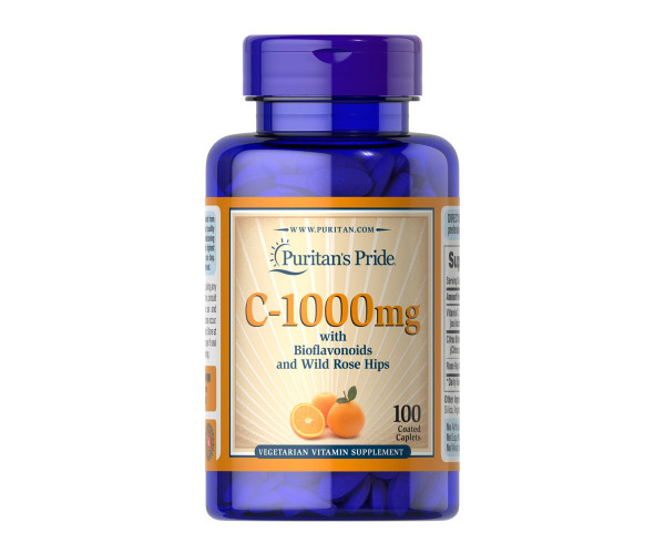 Vitamin C-1000 mg with Bioflavonoids & Rose Hips - 100 caps