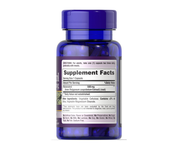 Resveratrol 500 mg - 30 caps