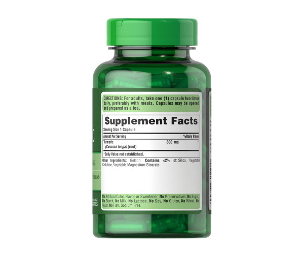 Turmeric 800 mg - 100 caps