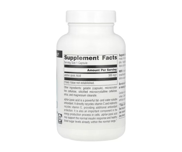 Alpha Lipoic Acid 300 mg - 120 caps