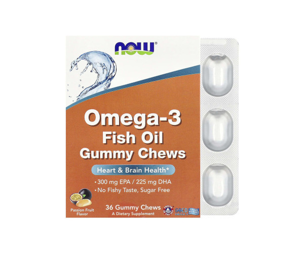 Omega-3 Fish Oil - 36 Gummy Chews