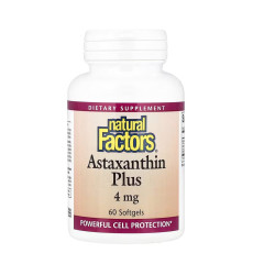 Astaxanthin Plus 4mg - 60 softgels