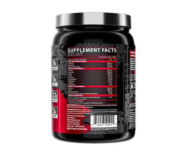 Outlift Clinical - 636.61g Fruit Punch