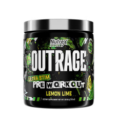 Outrage High‑Stim Pre‑Workout - 30 servings Lemon Lime