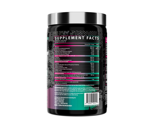 Outlift Amped - 440.3g Strawberry Watermelon