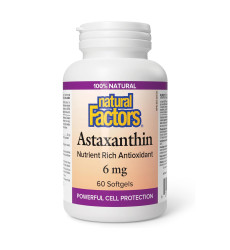 Astaxanthin 6 mg - 60 softgels