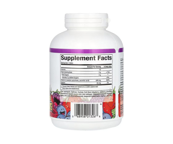 Vitamin C 500mg - 90 tabs Mixed Berry