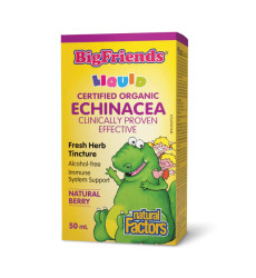 BigFriends Echinacea Alcohol-Free Fresh Herb Tincture for Kids - 50 ml