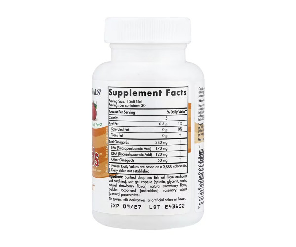 Daily Omega Kids - 30 softgels Natural Fruit