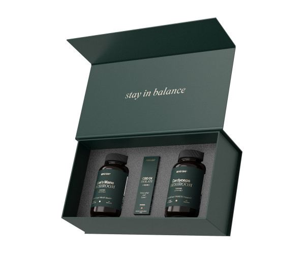 MIND SHI Mushroom+CBD Oil Premium Box