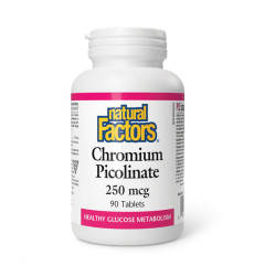 Chromium Picolinate 250mcg - 90 tabs
