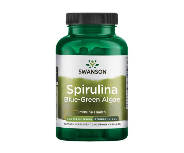 Spirulina Blue-Green Alhae 500mg - 90veg caps