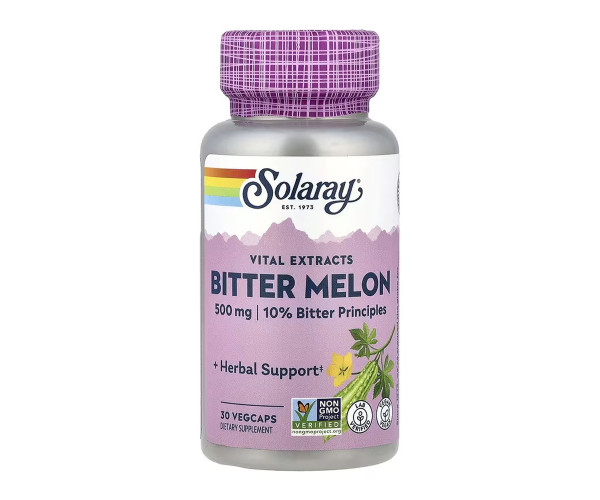 Bitter Melon Fruit Extract 10% 500mg - 30 vcaps