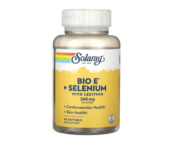 Bio Vitamin E with Selenium 268mg - 60 softgels