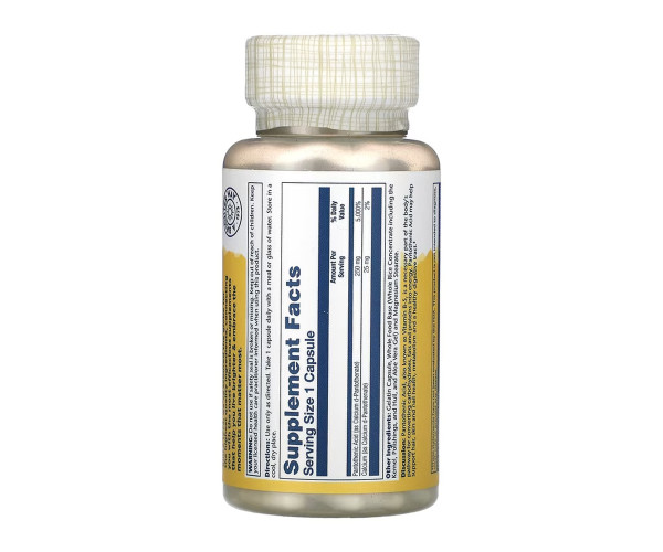 Pantothenic Acid 250mg - 100 caps