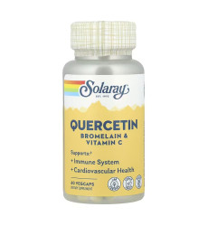 Quercetin Bromelain & Vitamin C - 60 vcaps