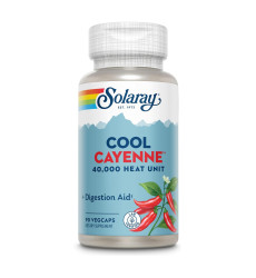 Cool Cayenne Pepper 40,000 HU 600mg - 90 vcaps