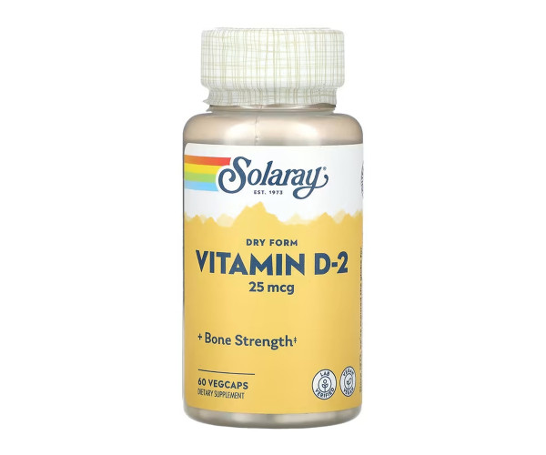 Vitamin D-2 25 mcg - 60 vcaps