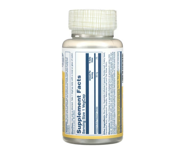 Potassium 99mg - 60 vcaps