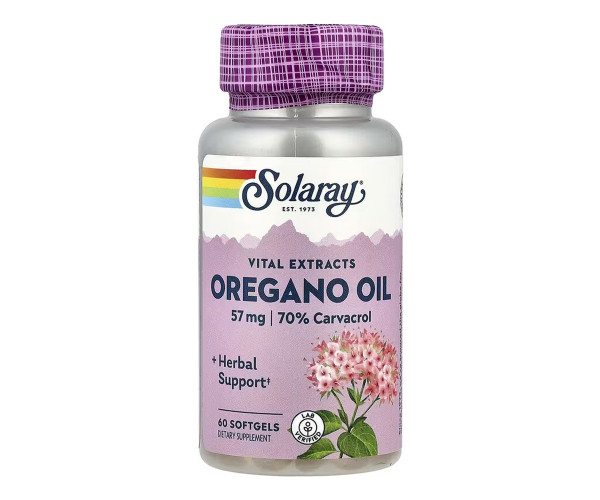 Oregano Oil 70% Carvacrol - 60 softgels