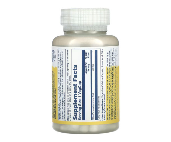 PABA 700mg - 100 vcaps