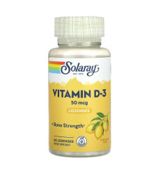 Vitamin D-3 50mcg - 60 lozenges