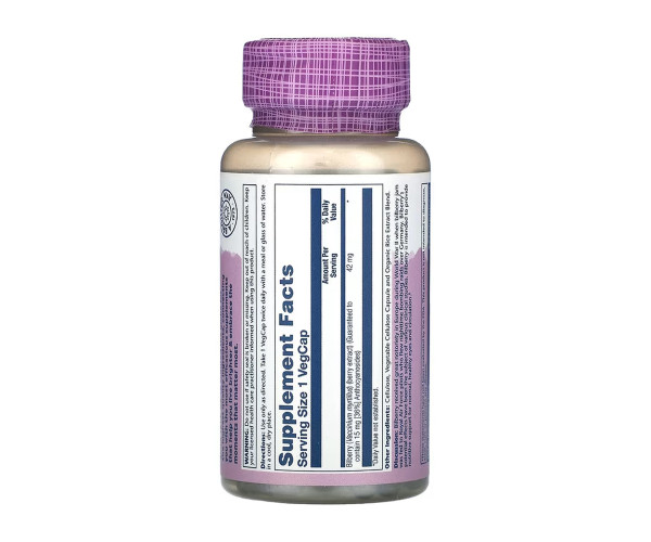 Bilberry Berry Extract 42mg - 60 vcaps