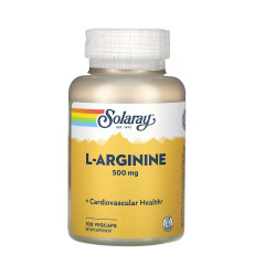 L-Arginine Free Form 500mg - 100 vcaps