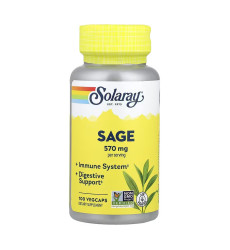 Organically Grown Sage Leaf 570mg - 100 vcaps