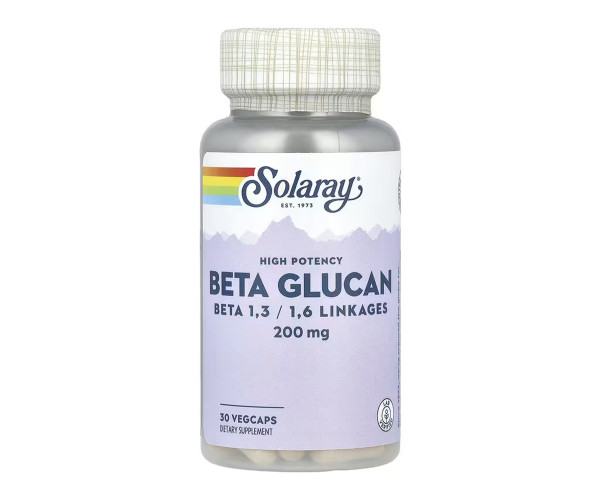 High Potency Beta Glucan 200mg - 30 vcaps