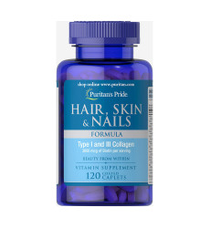 Hair, Skin & Nails Formula - 120 caps