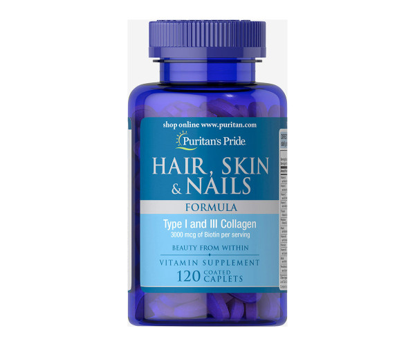 Hair, Skin & Nails Formula - 120 caps