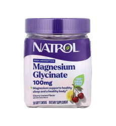 Magnesium Glycinate 100mg - 30 soft chews
