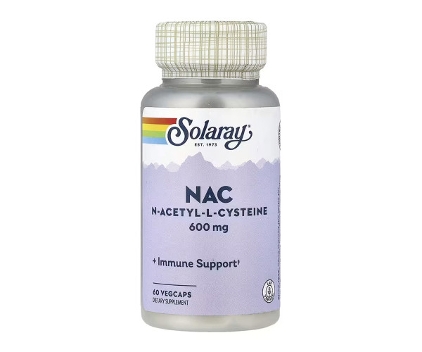 NAC (N-Acetyl-L-Cysteine) 600mg - 60 vcaps