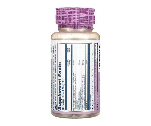 Triple Strength Resveratrol 225mg - 60 vcaps