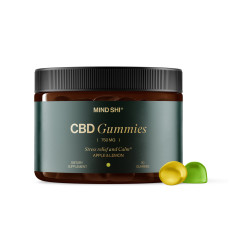 CBD Gummies Full Spectrum 750 mg Apple & Lemon - 30 gummies (10+2 в подарок!)