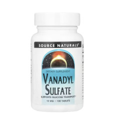 Vanadyl Sulfate 10mg - 100 tabs (Повреждена этикетка)