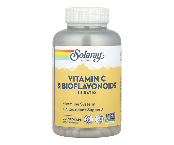 Vitamin C & Bioflavonoids 1:1 500mg - 250 vcaps