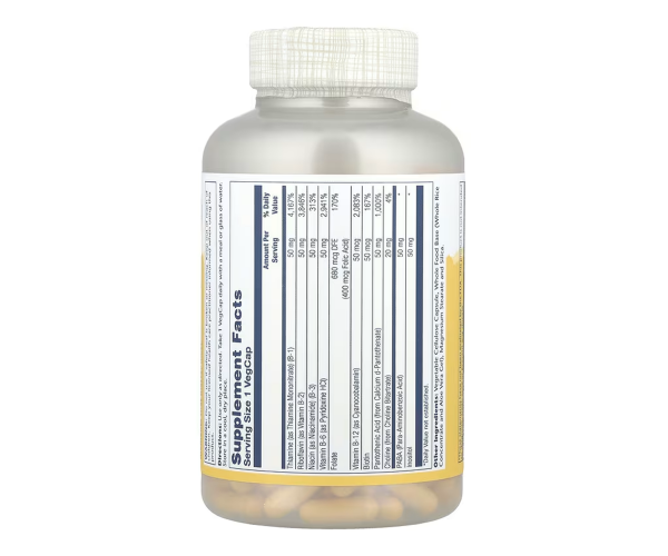 Vitamin B-Complex 50 50mg - 250 vcaps