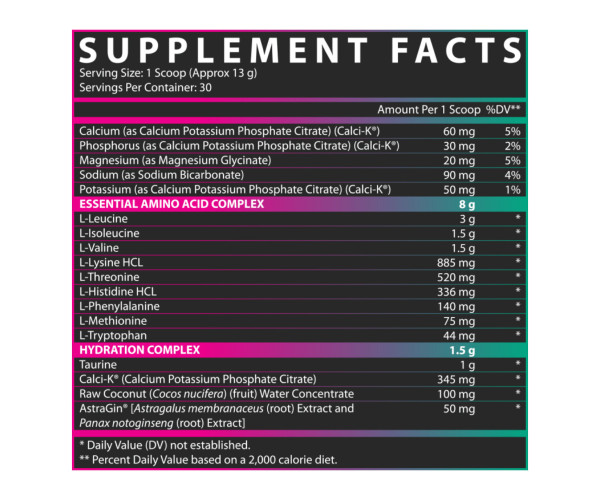 EAA Hydration - 30srv Strawberry Watermelon