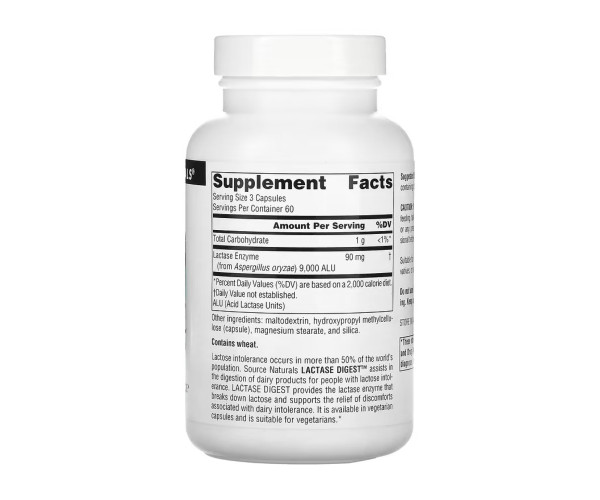 Lactase Digest 30mg - 180 caps