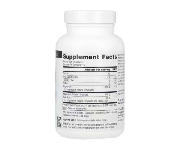 Magnesium Malate 625mg - 100 caps