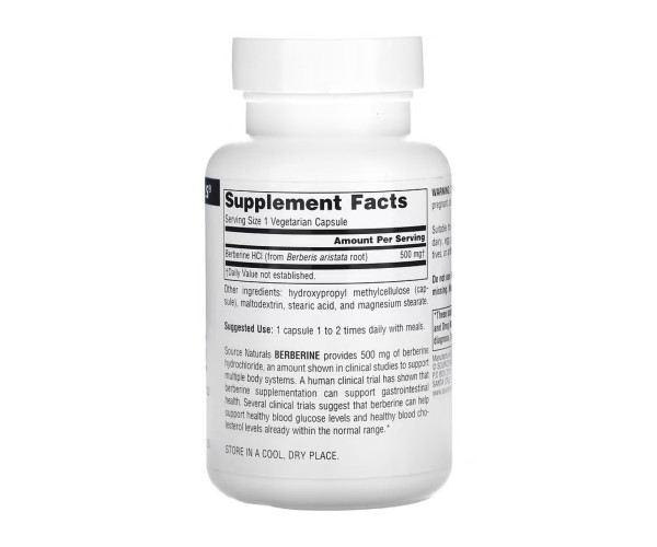Berberine 500 mg - 60 caps