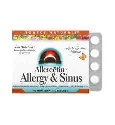 Allercetin™ Allergy & Sinus - 48 tabs (Damaged package)