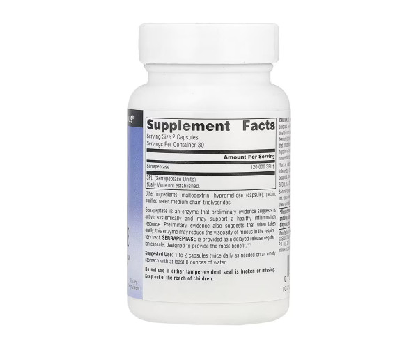 Serrapeptase - 60 caps